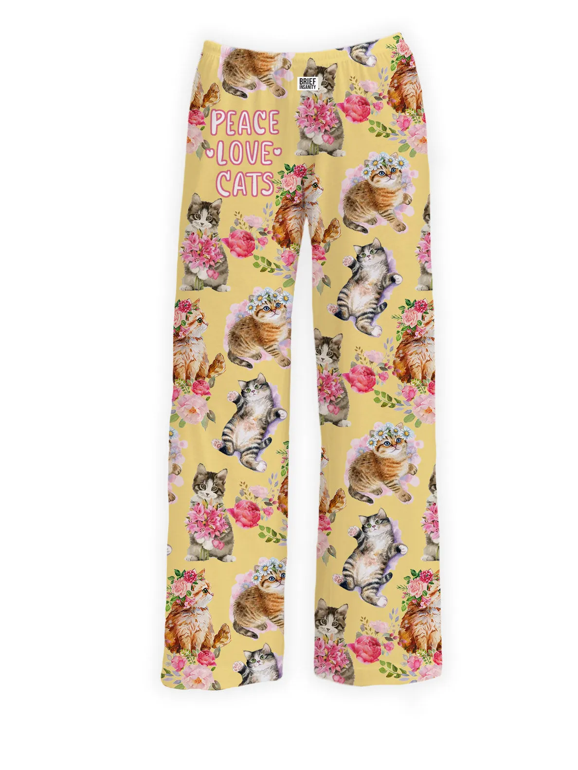 Peace, Love & Cats Lounge Pants