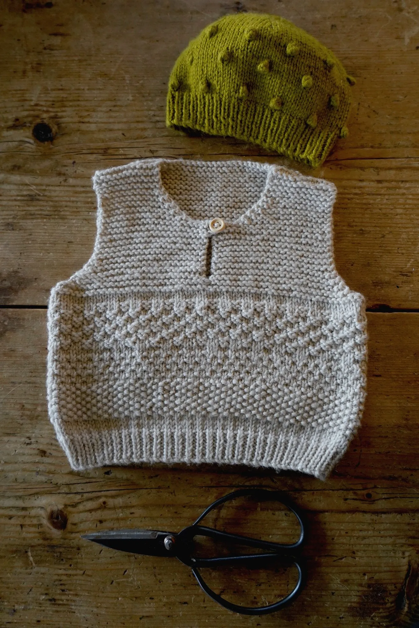 Phoenix Vest and Hat Knit Pattern