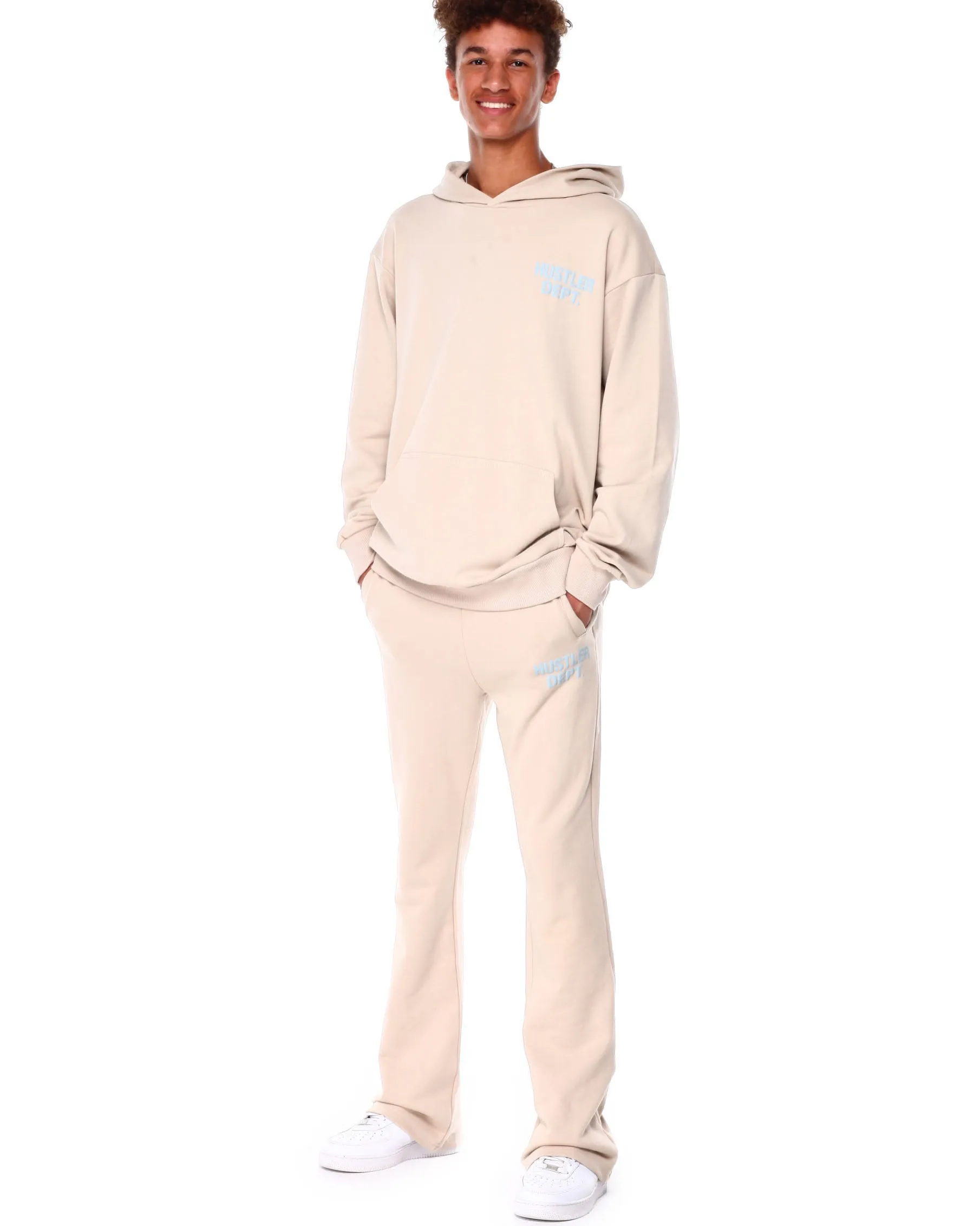 Point Blank - Hustler Dept. Stacked Sweatpants (Wheat)