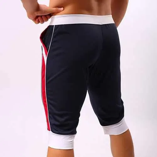 PRO Fitness Jogger Running Sweatpants Men's Casual Drawstring Sports Shorts