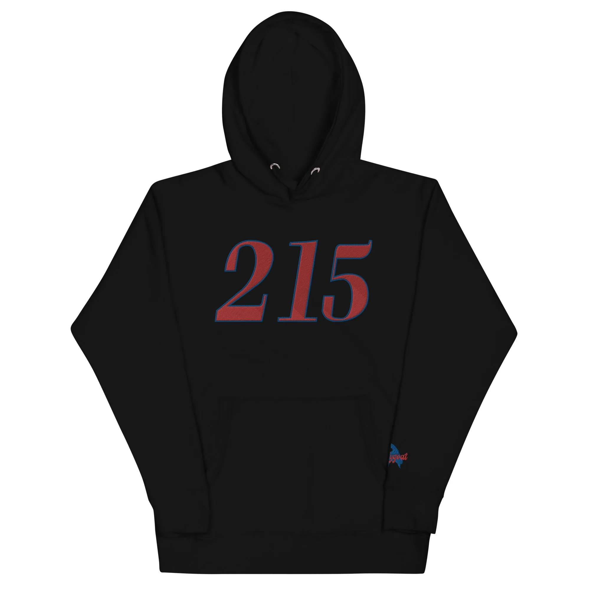 "215 Liberty" Embroidered Hoodie