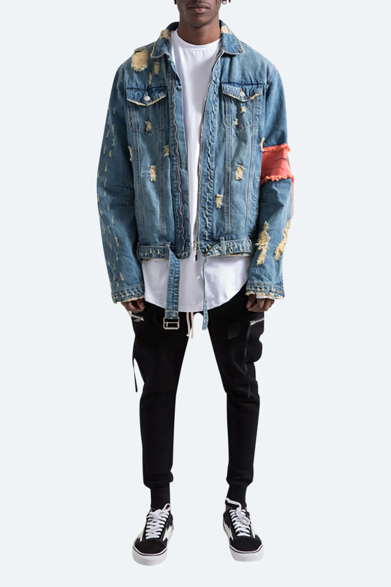 "HAND OF GOD" DENIM JACKET