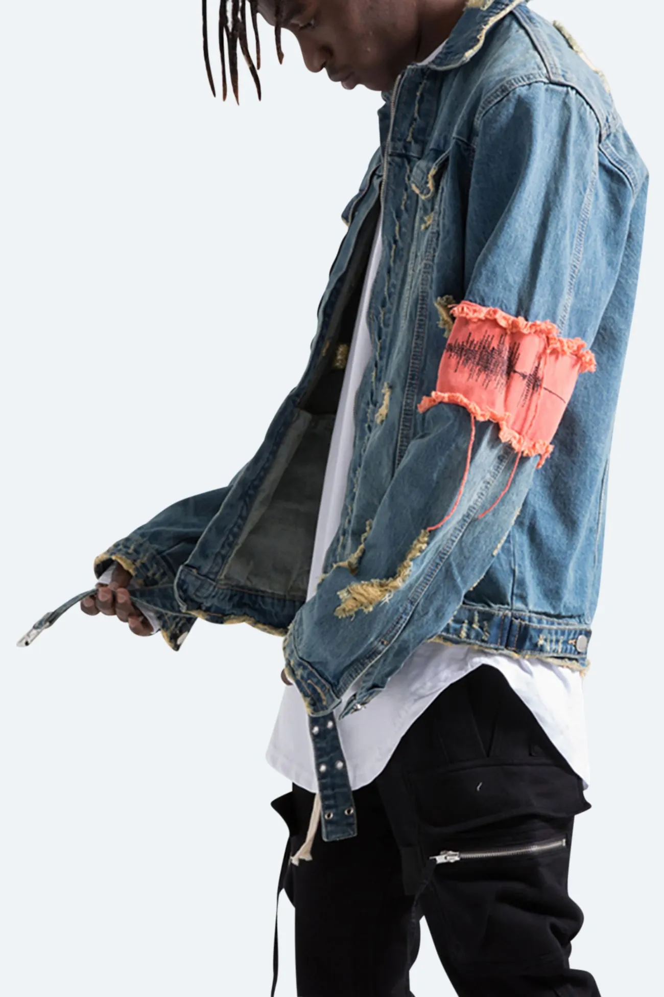 "HAND OF GOD" DENIM JACKET