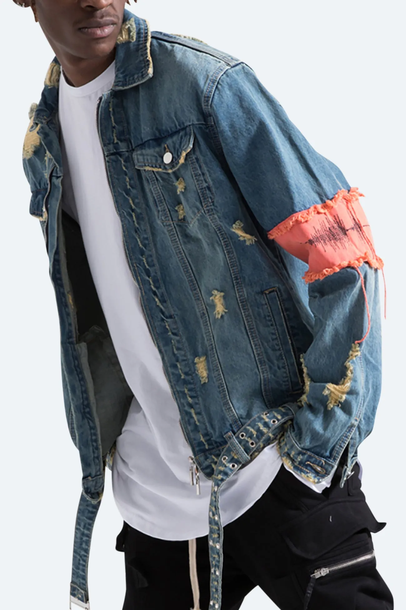 "HAND OF GOD" DENIM JACKET