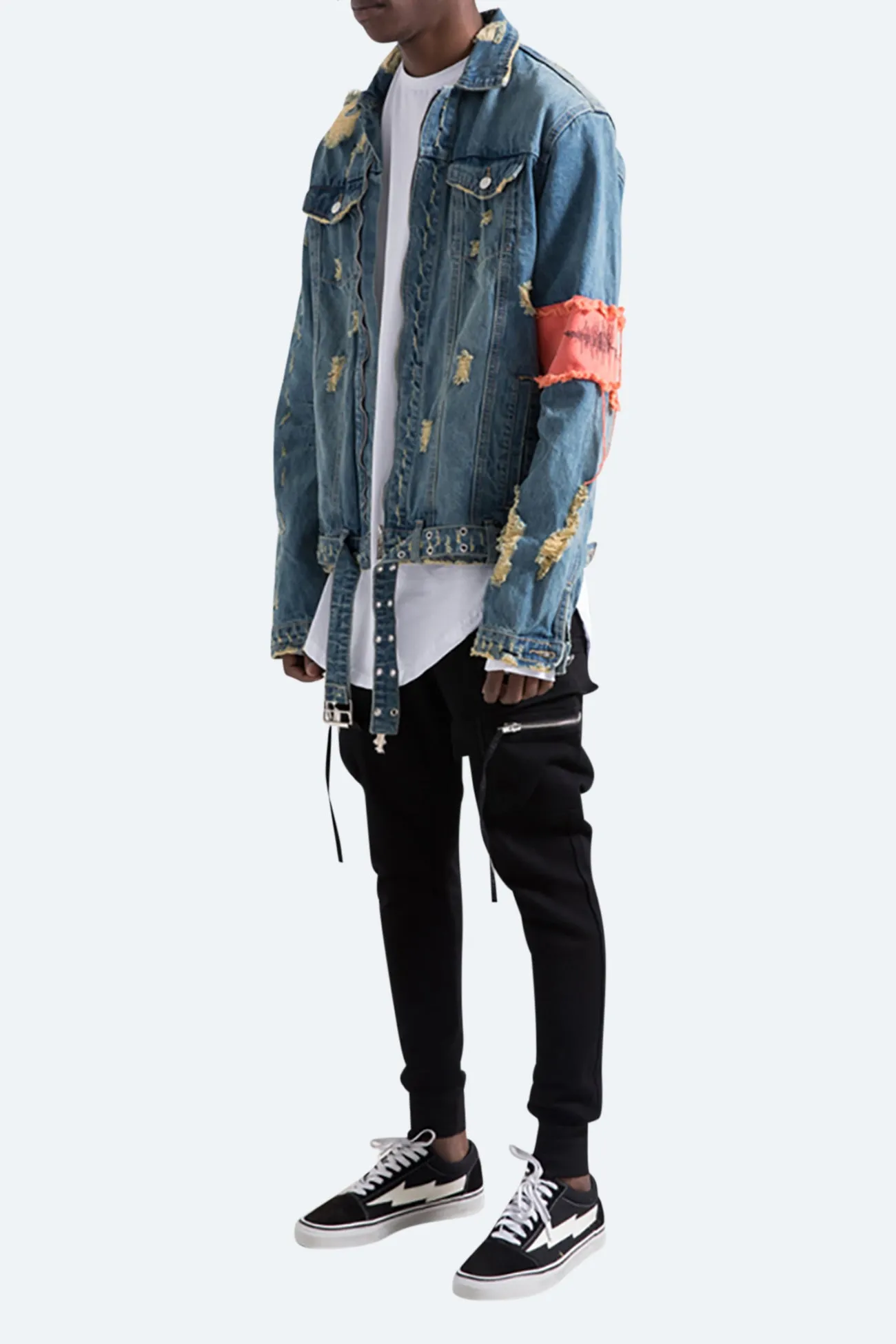 "HAND OF GOD" DENIM JACKET