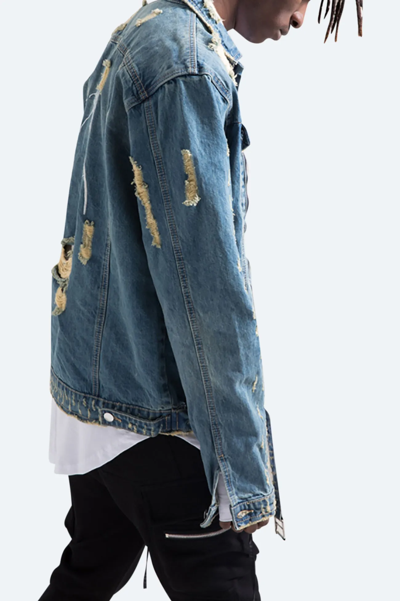 "HAND OF GOD" DENIM JACKET