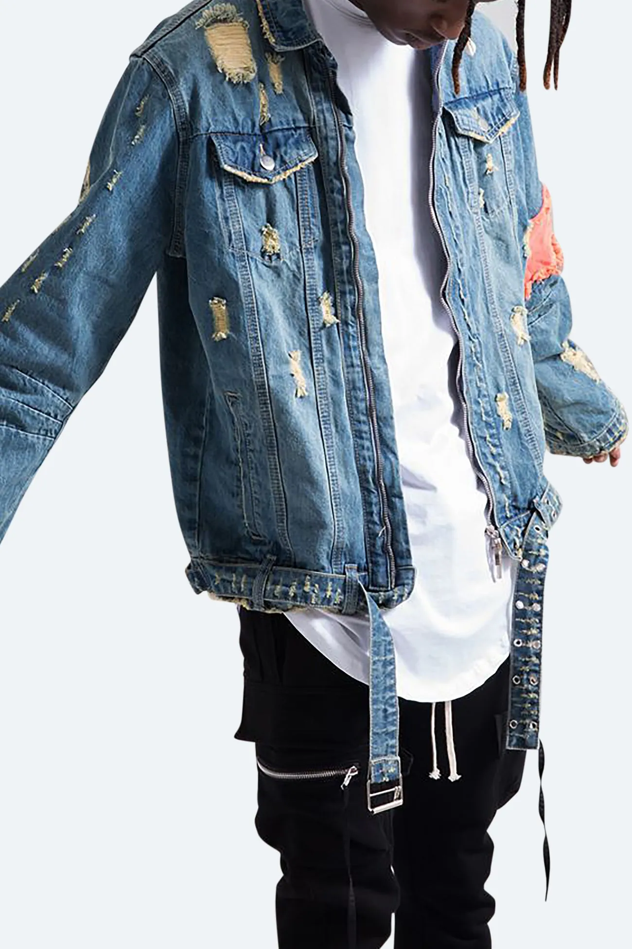 "HAND OF GOD" DENIM JACKET