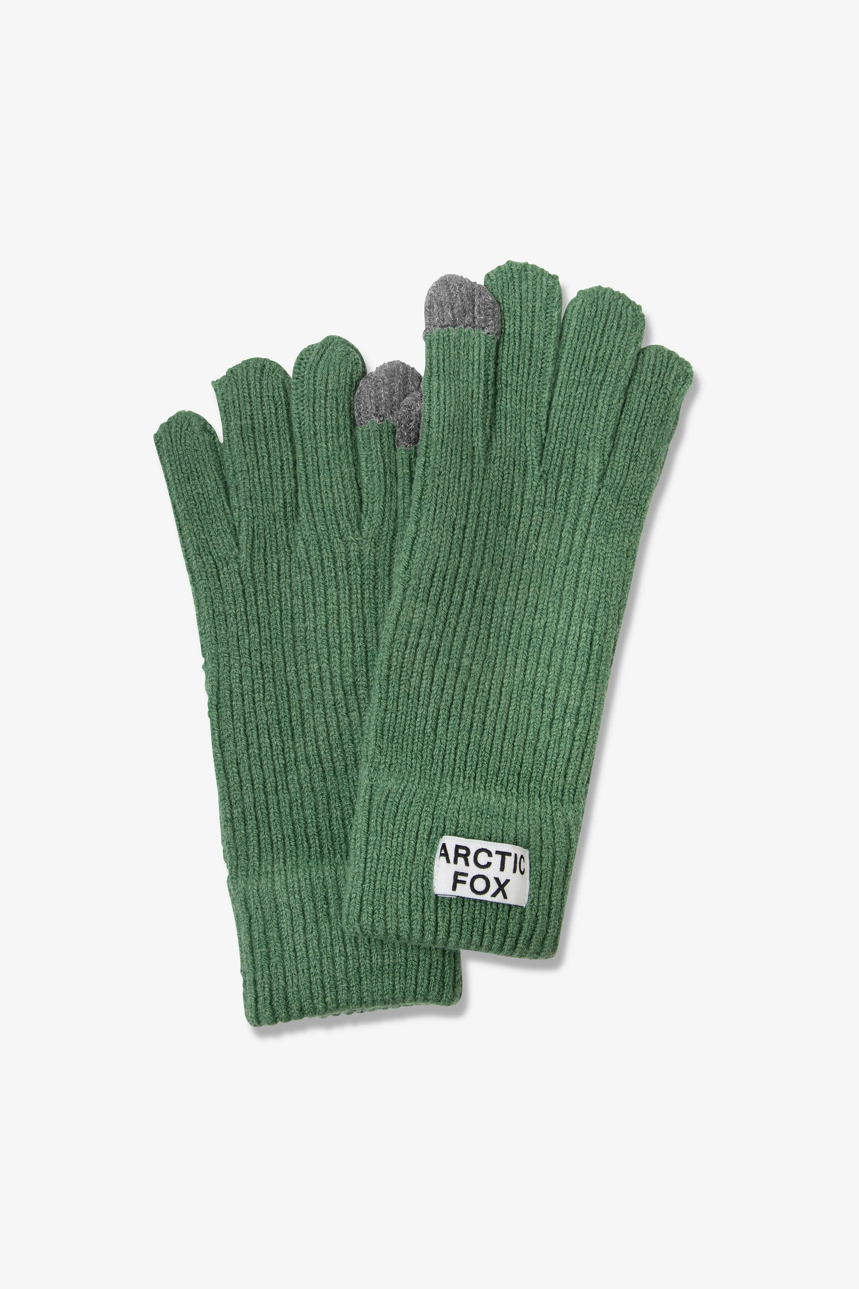 Recycled Knit Gloves | Forest Fern - AW24