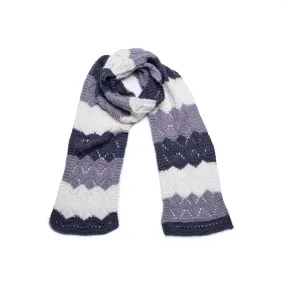 Red Heart Greyson Waves Knit Scarf