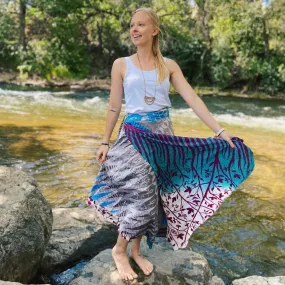 Reversible Wrap Skirt from India