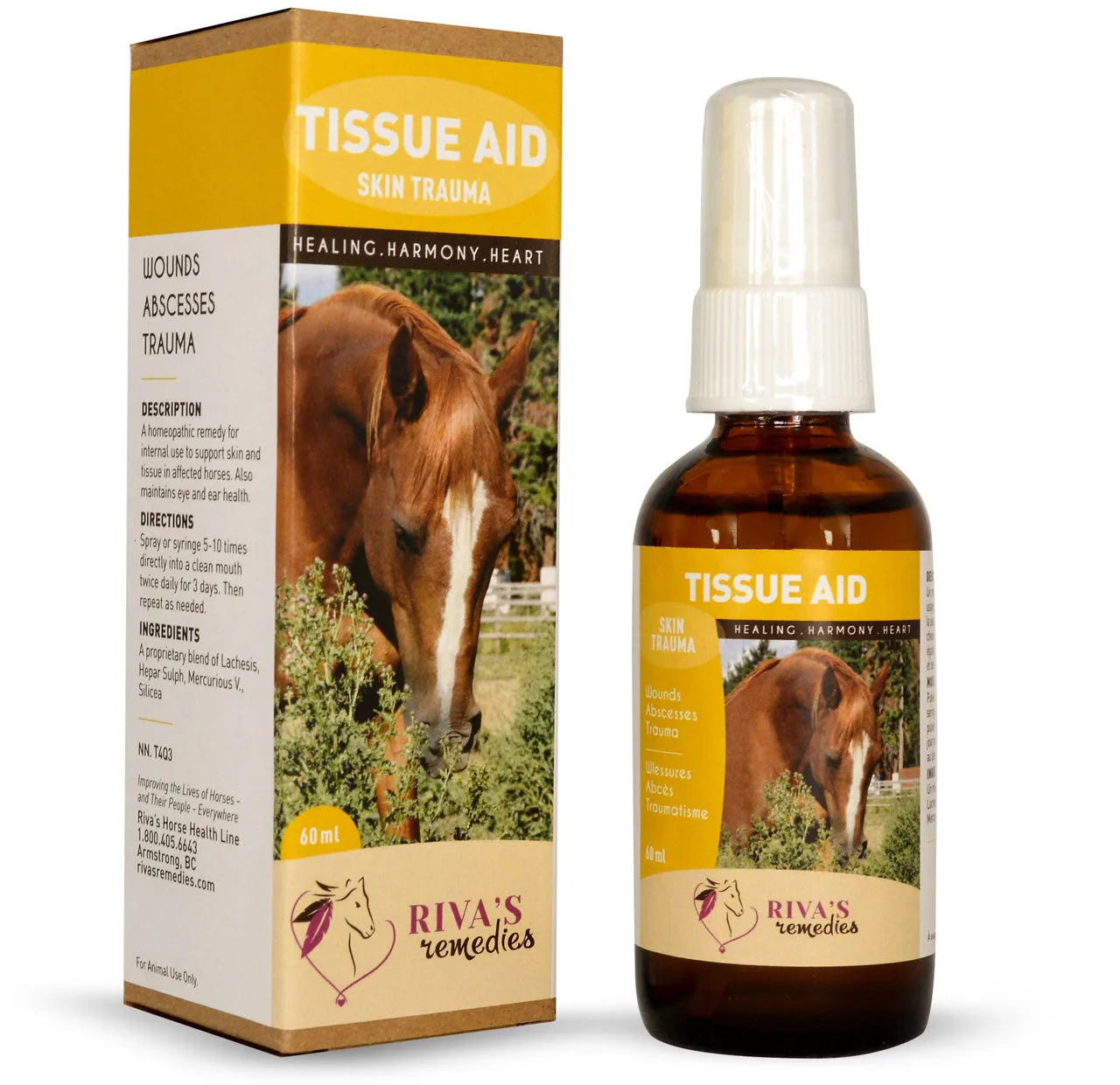 Riva's Remedies Tissue Aid for Horses