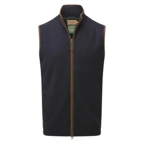 Schoffel Lambswool Aerobloc Gilet - Navy