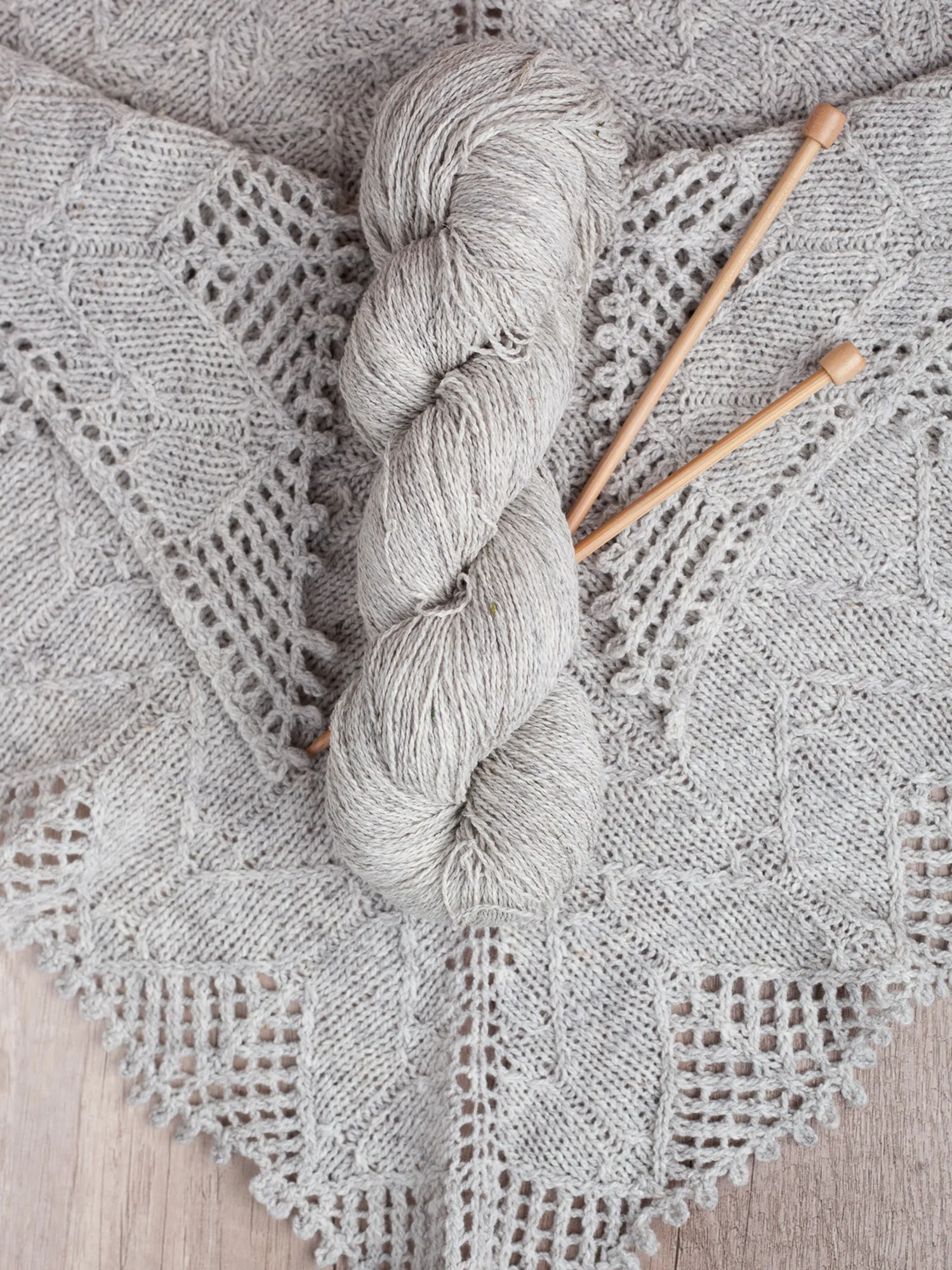 Seasons Fingering <br><small>targhee & organic cotton</small>