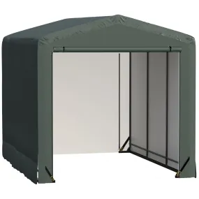 ShelterLogic | ShelterTube Wind and Snow-Load Rated Garage 10x14x10 Green