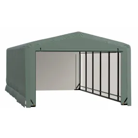 ShelterLogic | ShelterTube Wind and Snow-Load Rated Garage 12x23x8 Green