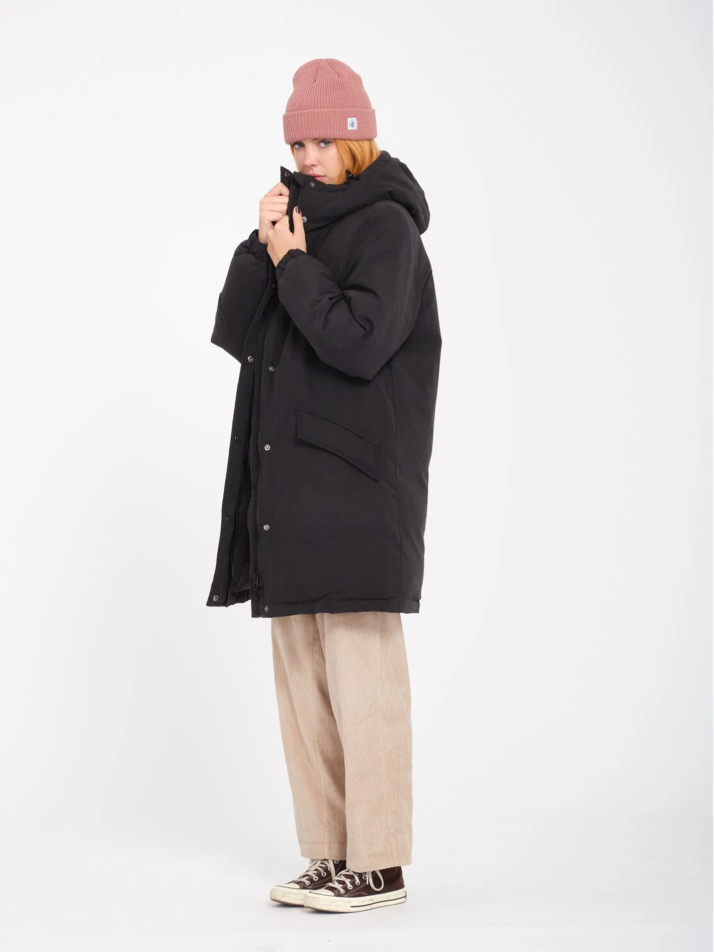 Sleepi Puff Up Parka - Black