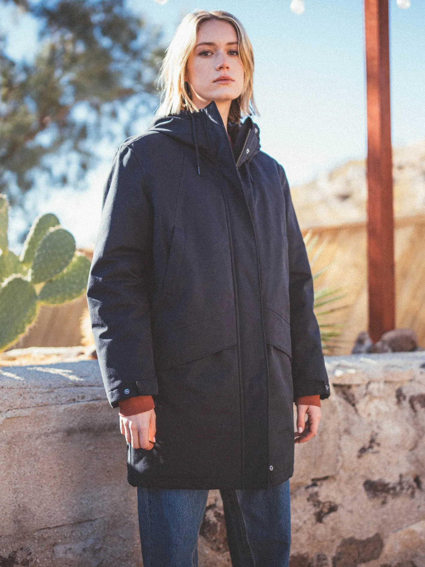 Sleepi Puff Up Parka - Black