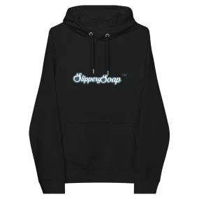 Slippery Soap - Super Heavyweight Pullover Hooded Sweatshirt - Black