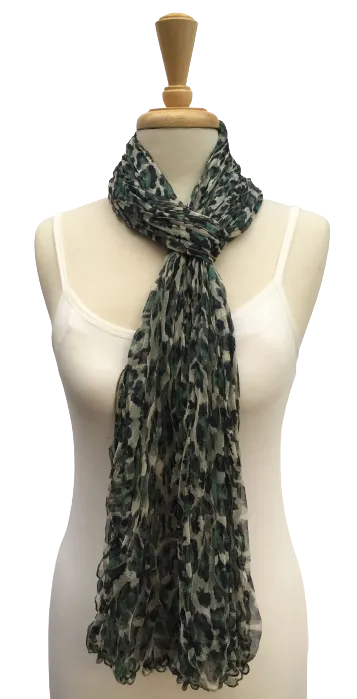 SLK-37 Animal print in green