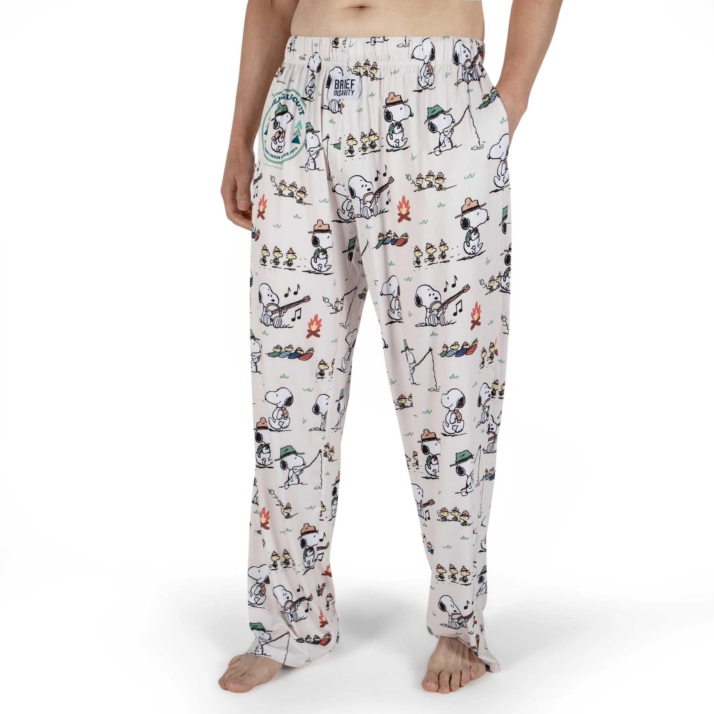 Snoopy Camping Badge Lounge Pants