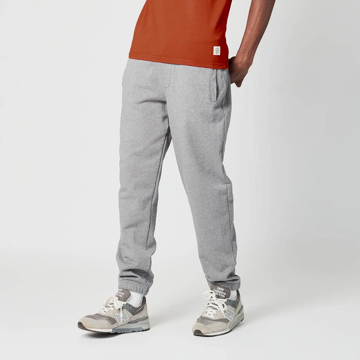 Stretton Sweat Pants - Condor Grey Marl