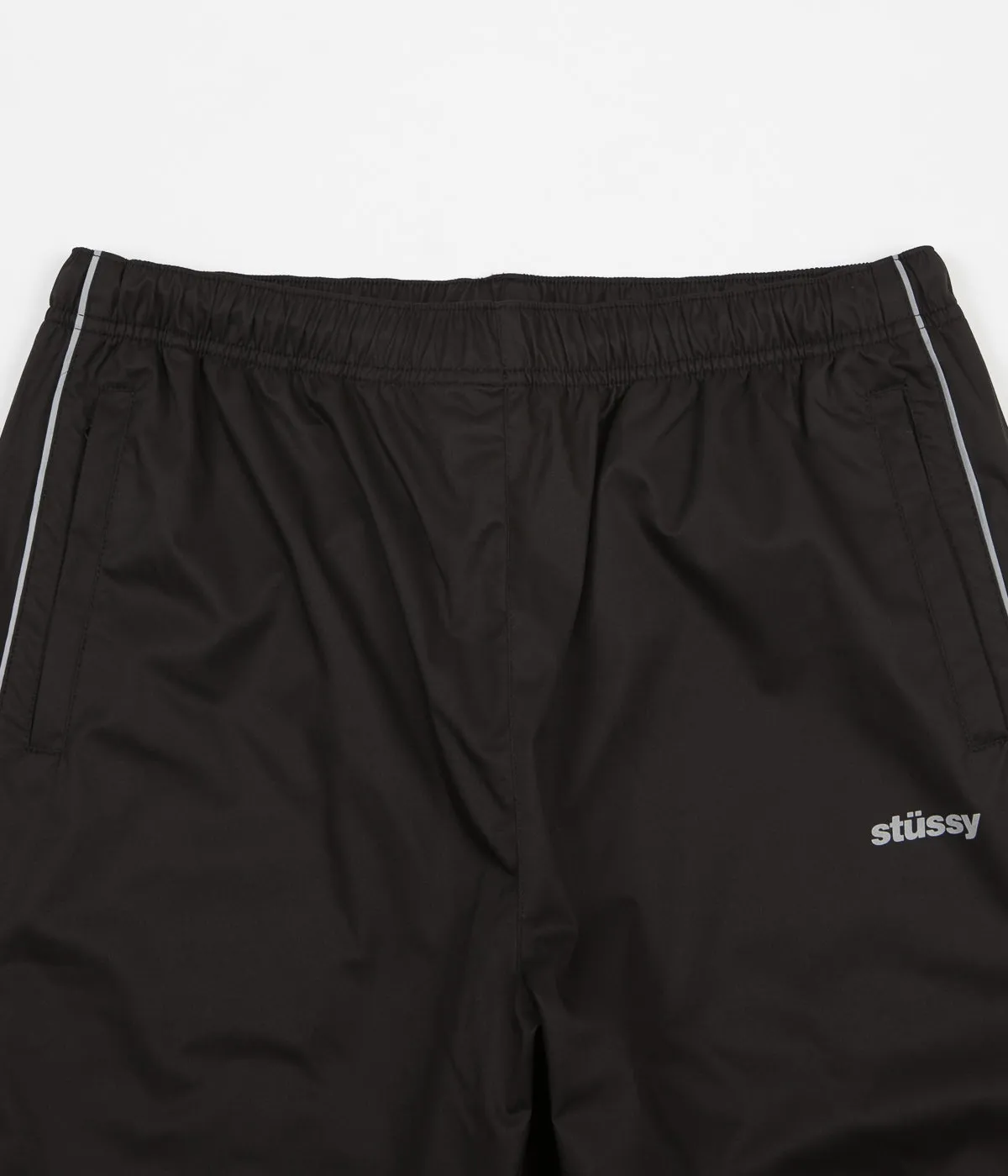 Stussy 3M Piping Sweatpants - Black