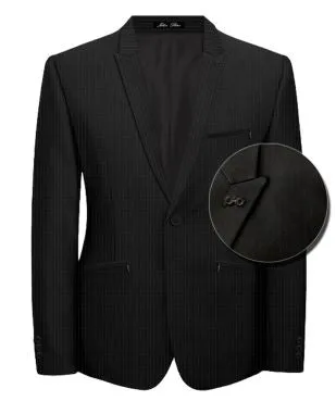 Super Slim Suit - Black Strips 66338