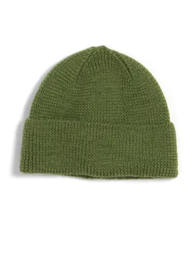 TORE | Knitted Rib Beanie | Green