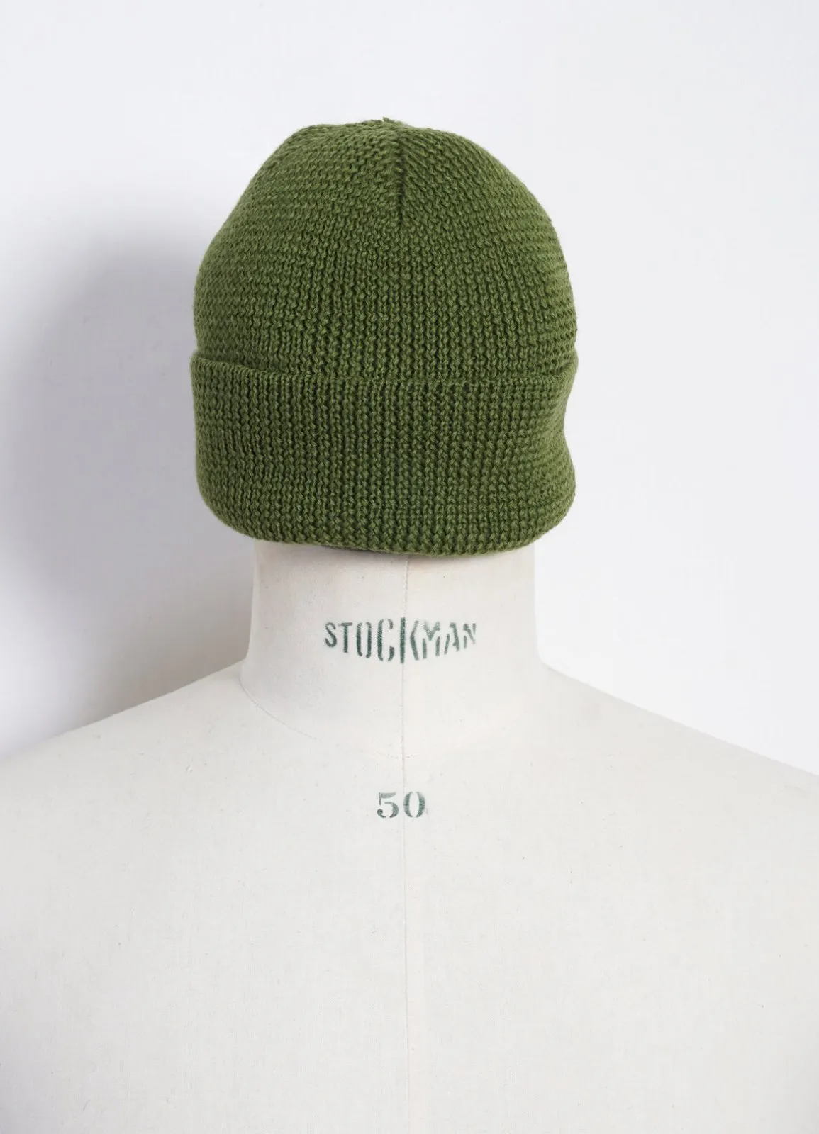 TORE | Knitted Rib Beanie | Green