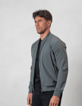 Traveller Bomber Jacket Slate Grey