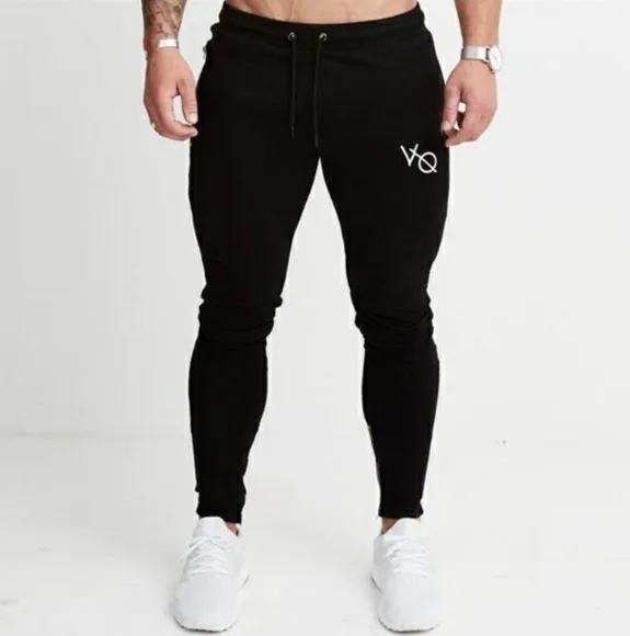 Trend men's large size tight-fitting casual sweatpants