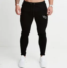 Trend men's large size tight-fitting casual sweatpants