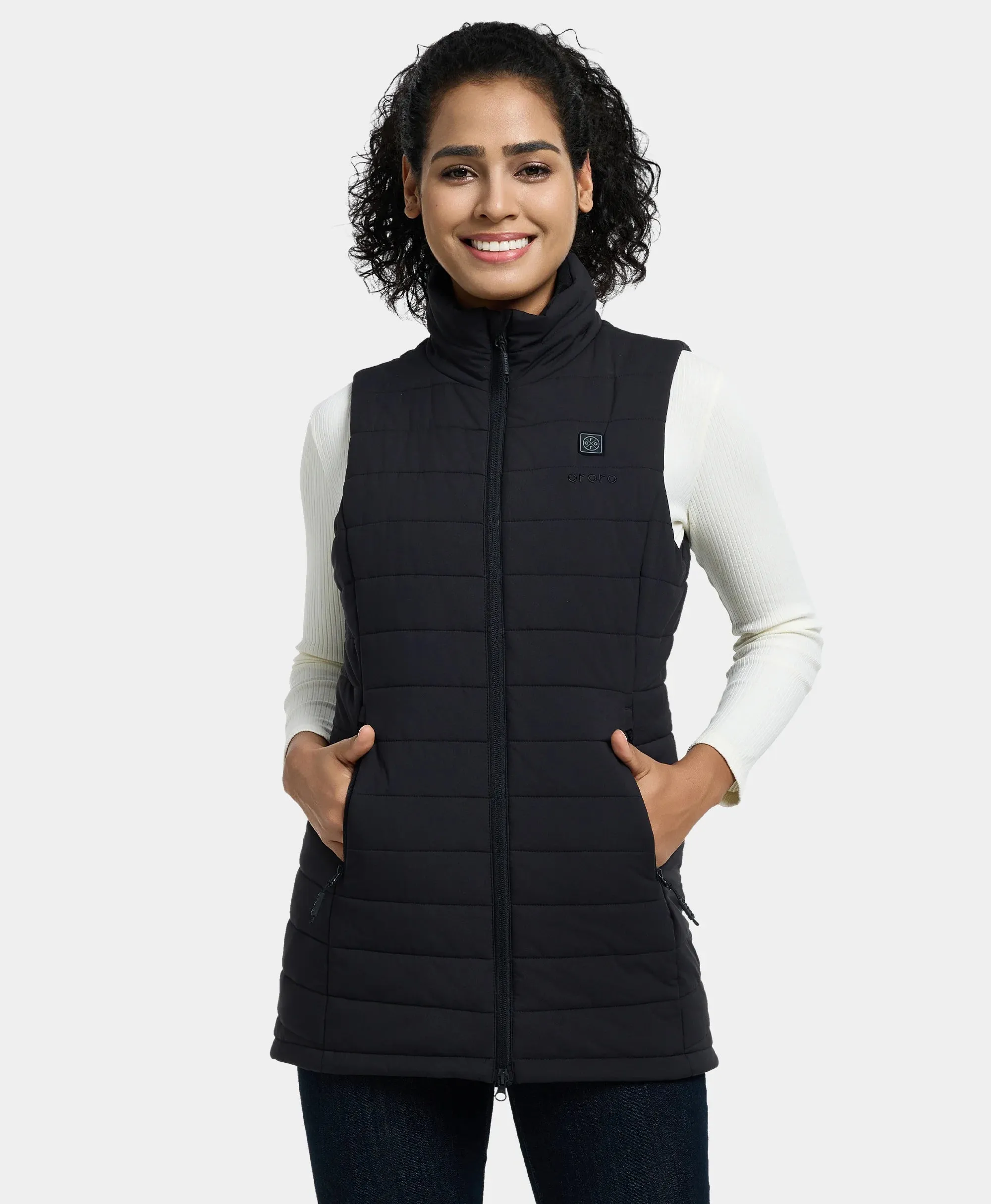 Tribeca Women's Heated Long Puffer Vest