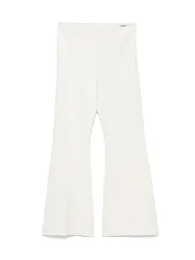 Twinset Girls’ flared trousers with slit