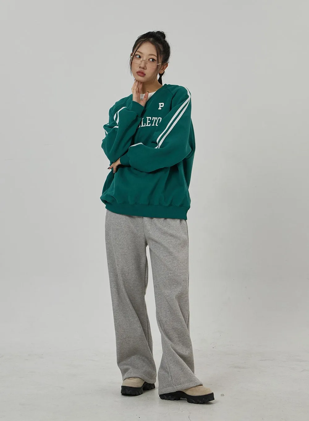 Wide Leg Track Pants Unisex CD21