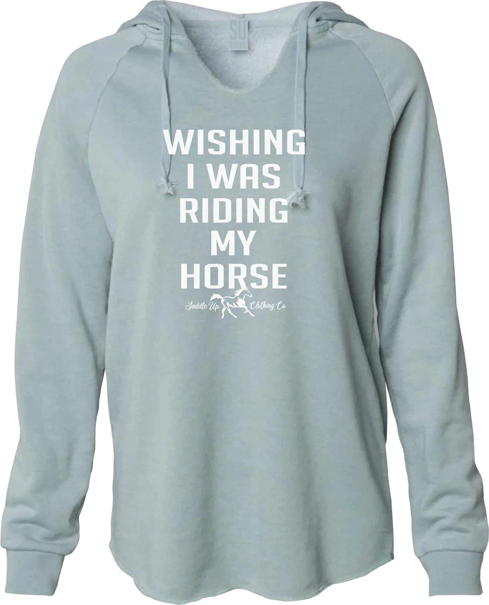 Wishing I was Riding Cozy Lightweight Hoodie