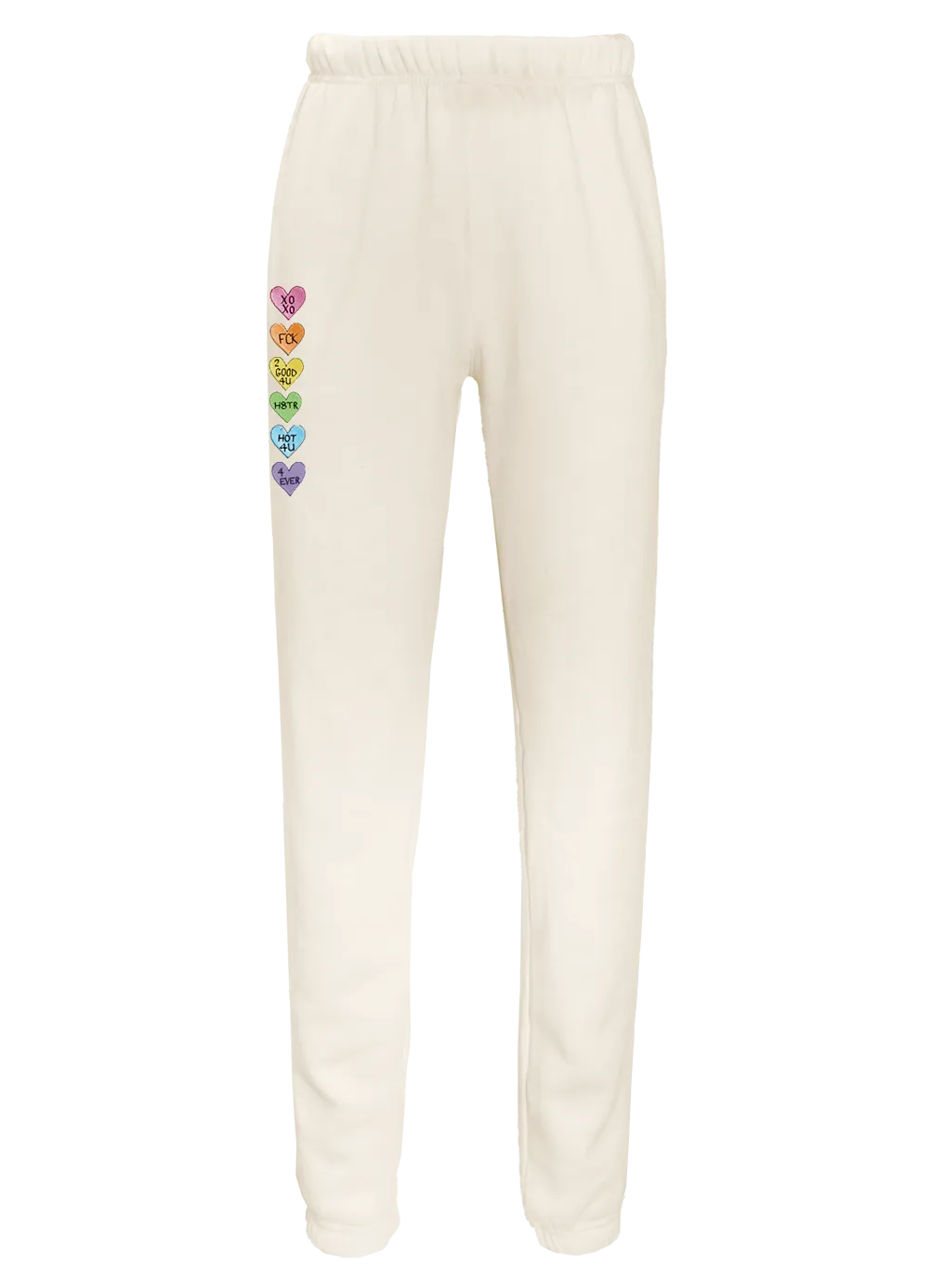 Women's Conversation Heart Sweatpants