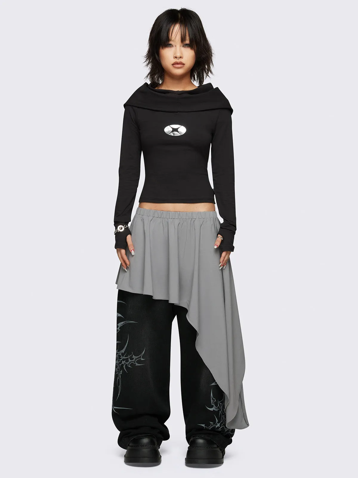 Zora Asymmetric Skirt